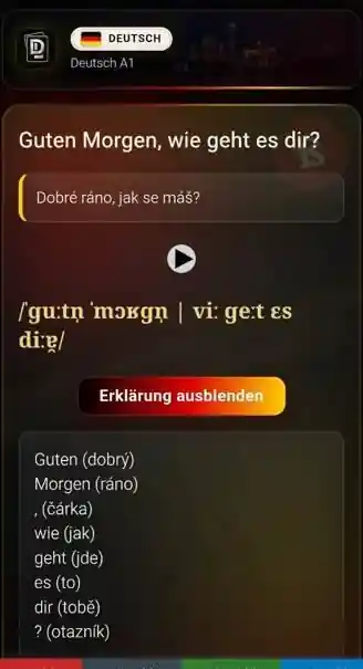 Německá karta CZ — vysvětlení