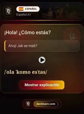 Španělská karta CZ — odpověď