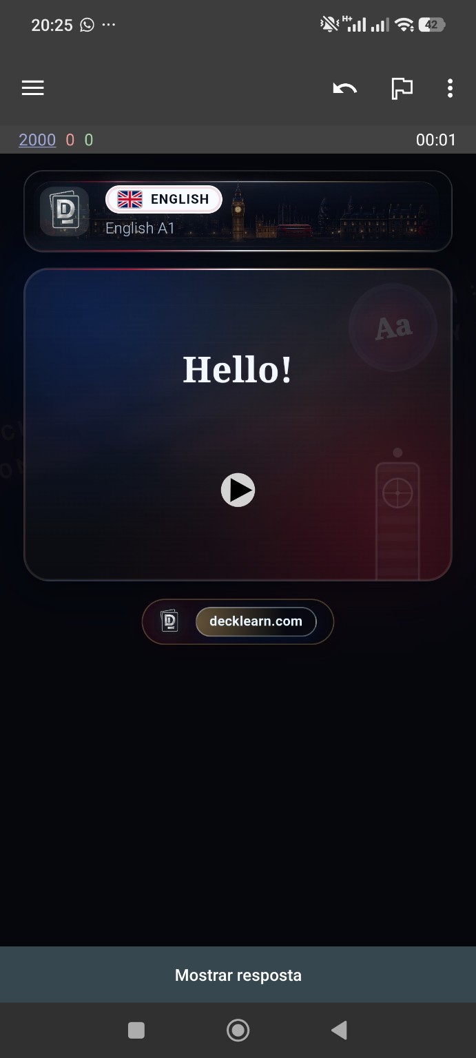 英語真實卡片：先回想